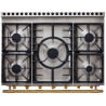 Piano de cuisson La Cornue ALBERTINE 90cm mixte blanc pur