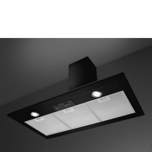 Hotte décorative murale 90cm SMEG KSED95