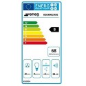 Hotte décorative murale 90cm SMEG KSE900CHXE