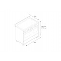 Piano de cuisson BERTAZZONI Induction 100 cm Professional Series