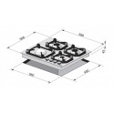 Plaque de cuisson LOFRA DOLCEVITA 60cm 4 feux gaz