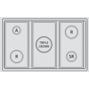 Entablement Range Top gaz 90cm Lofra Dolcevita
