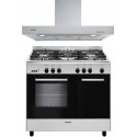 Cuisinière butanette Glem GA960PCGIX 90cm Mixte