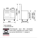 Piano de cuisson butanette GLEM GA85PMWH