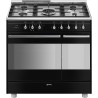Piano de cuisson mixte SMEG Classica 90 cm - Pyrolyse