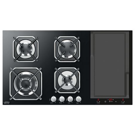 Plaque de cuisson Dione HGN9G2I Lofra avec plancha Teppanyaki  