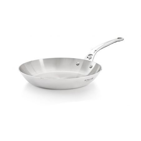 Poele ronde Ø24CM affinity tout inoxDE BUYER 3724.24