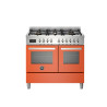 Piano de cuisson BERTAZZONI Professional 100 cm 2 fours mixte
