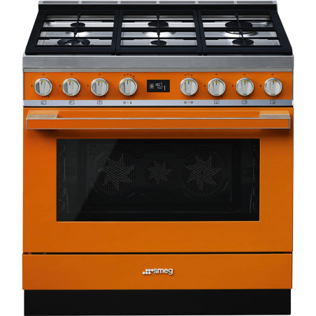 Piano de cuisson Smeg CPF9GP 90cm mixte Pyrolyse