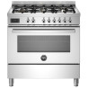 Piano de cuisson BERTAZZONI Professional 90 cm 1 four Mixte