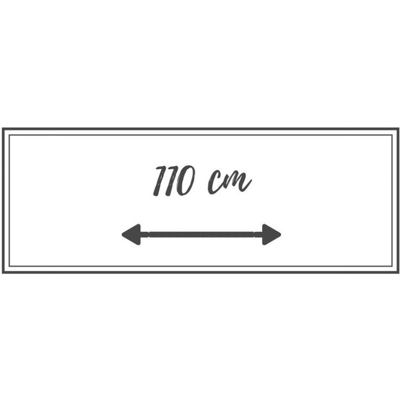 Crédence 110 cm | Idéale pour Pianos de Cuisson