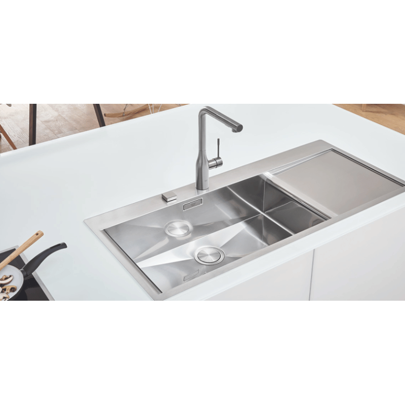 Eviers en inox | Cuisinières Grande Largeur