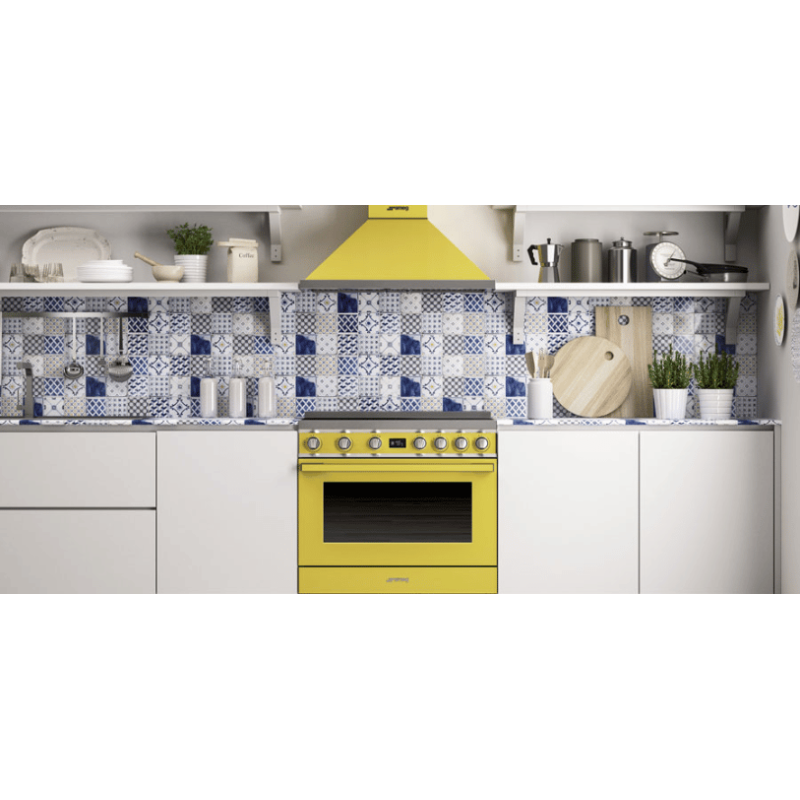 Cuisinières jaunes | Cuisinières Grande Largeur