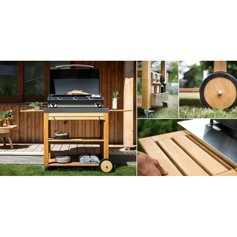 Chariots pour plancha | Cuisinières Grande Largeur