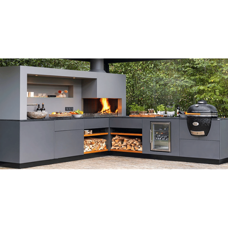 Cuisine d'extérieur design sur Cuisinières Grande Largeur