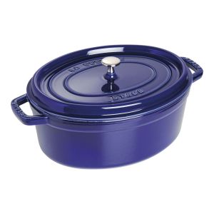 Cocotte Staub en fonte ovale Ø33cm