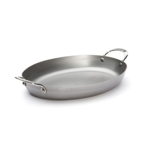 Plat à rôtir en acier MINERAL B De Buyer 5651.36