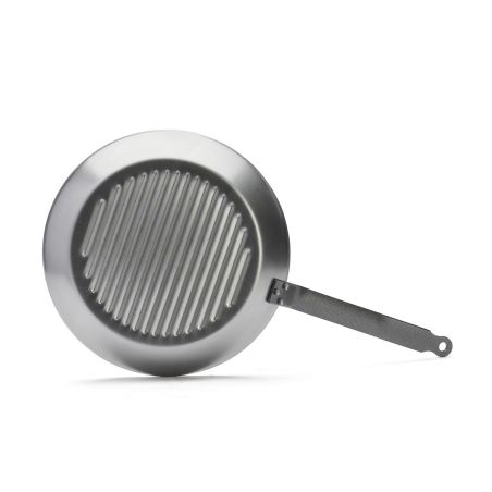Poêle DE BUYER Grill en acier CARBONE PLUS 30cm