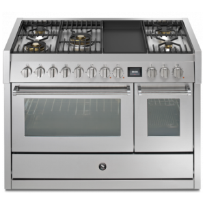 Piano de cuisson Steel Genesi 120 cm Combi Steam