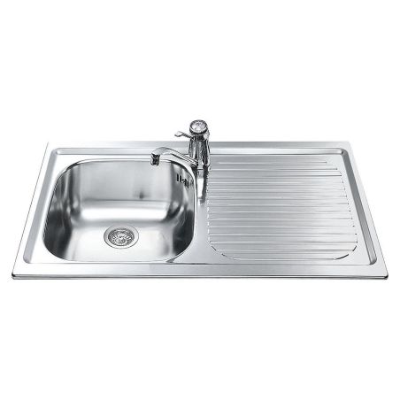 Évier encastrable SMEG inox 86cm LXP861D
