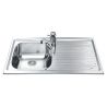Évier encastrable SMEG inox 86cm LXP861D