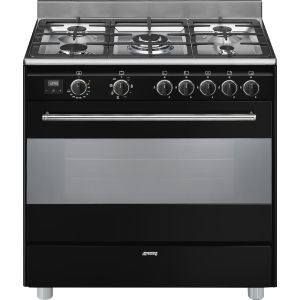 Piano de cuisson SMEG 90 cm mixte BG91CTN2