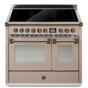 Piano de cuisson STEEL ASCOT 100 cm combi-steam - 5 ZONES INDUCTION 5FI