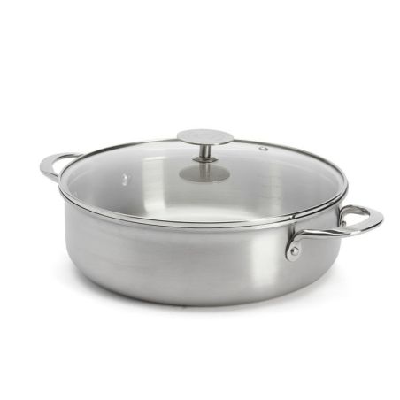 Sautoir droit en inox DeBUYER ALCHIMY Ø24 3612.24