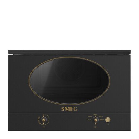 Smeg Micro-ondes Encastrable Avec Grill Cortina 850W Doré| Techinn