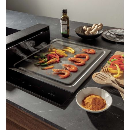 Novy Teppan Yaki Induction - 38 cm - 2 zones de cuisson