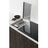 Novy Friteuse Inox avec couvercle