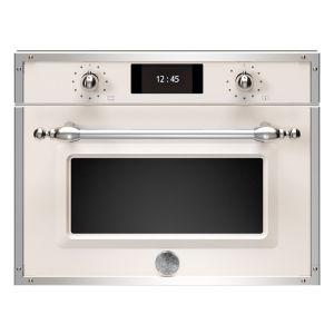 Four électrique combi-vapeur BERTAZZONI Heritage 60 Cm Ivoire/Inox
