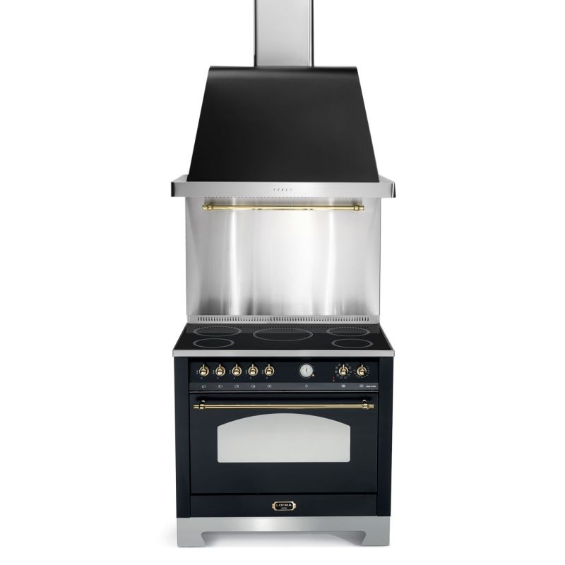 Ensemble Piano de cuisson + Hotte + Crédence Lofra DOLCE VITA 90cm