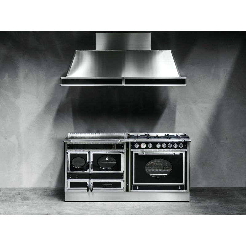 Cuisinière mixte à bois Prestige ARCHAMBAUD E-180-M - 180cm