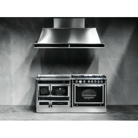 Cuisinière mixte à bois Prestige ARCHAMBAUD E-180-M - 180cm