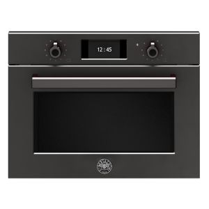 Four micro-onde combi-steam BERTAZZONI Professional 60 cm Gris anthracite