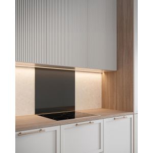 Crédence en verre LUISINA Glassy 60 cm Gris anthracite ZC0105311