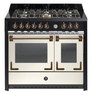 Piano de cuisson Steel OXFORD 100 cm 2 fours mixte