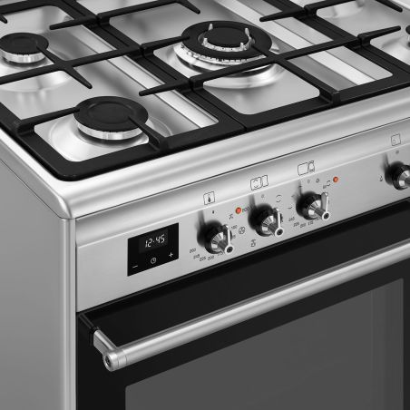 Piano de cuisson SMEG Concerto 90 cm mixte 2 fours CX92GM