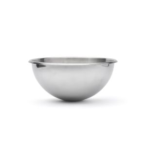 Bassine demi-sphérique en inox bord roulé ouvert Ø30cm De Buyer 3372.30