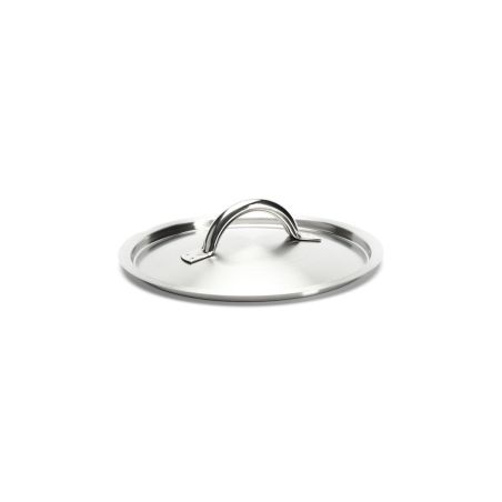 Couvercle en inox brossé Ø18cm De Buyer 3509.18