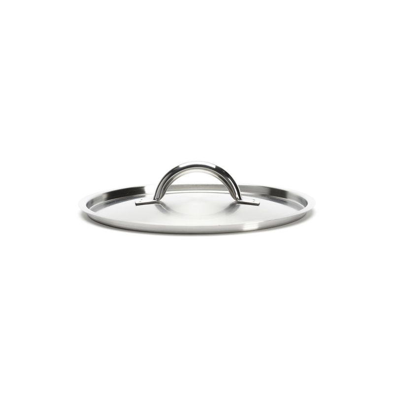 Couvercle en inox brossé Ø20cm De Buyer 3509.20