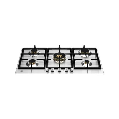 Plaque de cuisson gaz BERTAZZONI Professional 5 brûleurs 90 cm Inox P905CPROX