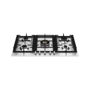 Plaque de cuisson gaz BERTAZZONI Professional 5 brûleurs 90 cm Inox P905CMODX