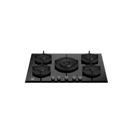 Plaque de cuisson gaz BERTAZZONI Professional 5 brûleurs 75 cm verre Noir P755CPROGNE