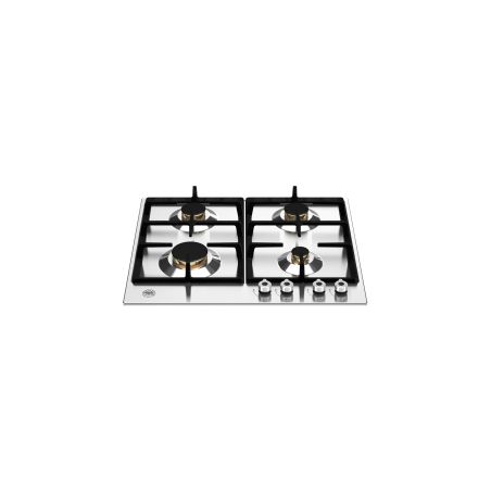 Plaque de cuisson gaz BERTAZZONI Professional 4 brûleurs 60 cm Inox P604PROX