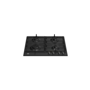 Plaque de cuisson gaz BERTAZZONI Professional 4 brûleurs 60 cm Noir mat P604PRONE