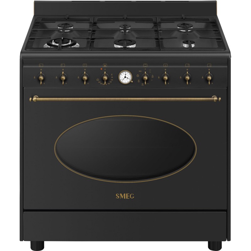 Piano de cuisson mixte SMEG Coloniale 90 cm