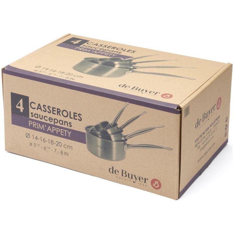 Casserole Prim Appety 24cm De Buyer Db350124 à Prix