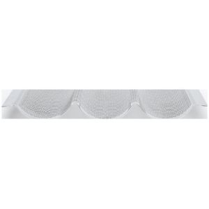 Plaque 3 baguettes inox perforé DE BUYER 3366.03